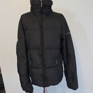 Columbia Women's Down Black Puffer Jacket Size Medium